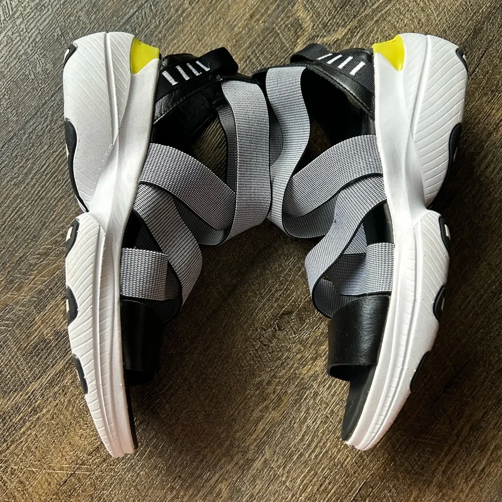 Sorel Explorer Blitz Multi Strap Slingback Size 8 platform sandals - Picture 4 of 12